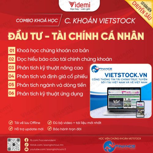 [Share] Combo 06 khoá học chứng khoán Vietstock (Mới nhất)