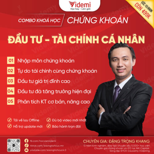 Khoá học chứng khoán cơ bản đến chuyên sâu Đặng Trong Khang
