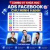 Share Combo 7 khoá học quảng cáo facebook Chu Minh Hạnh