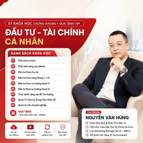 Share Combo 9 khoá học Đầu Tư Chứng Khoán DaVinci