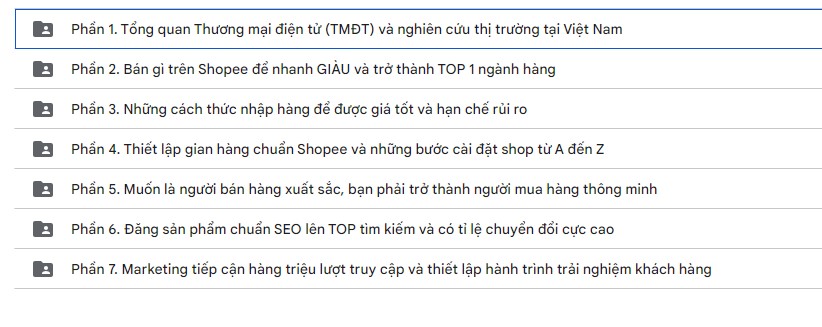 Chiến Lược Kinh Doanh Shopee Từ Con Số 0 Văn Chính Shopee Master