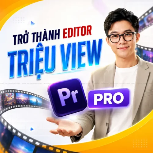 Trở Thành Editor Triệu View Với Premier Pro Đến Từ Quạ HD