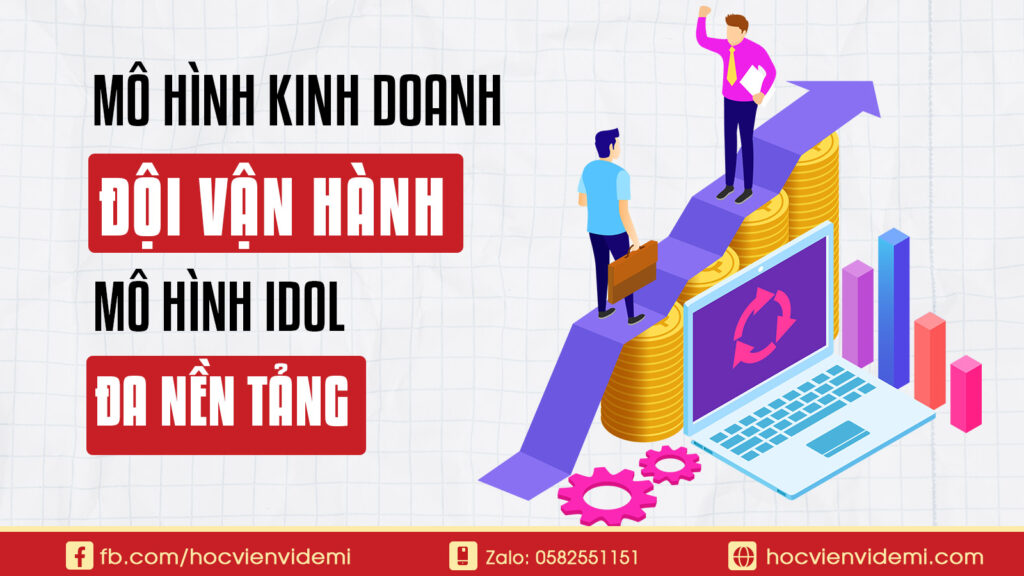 Mô Hình Kinh Doanh: Idol + Đội Vận Hành + Nền Tảng