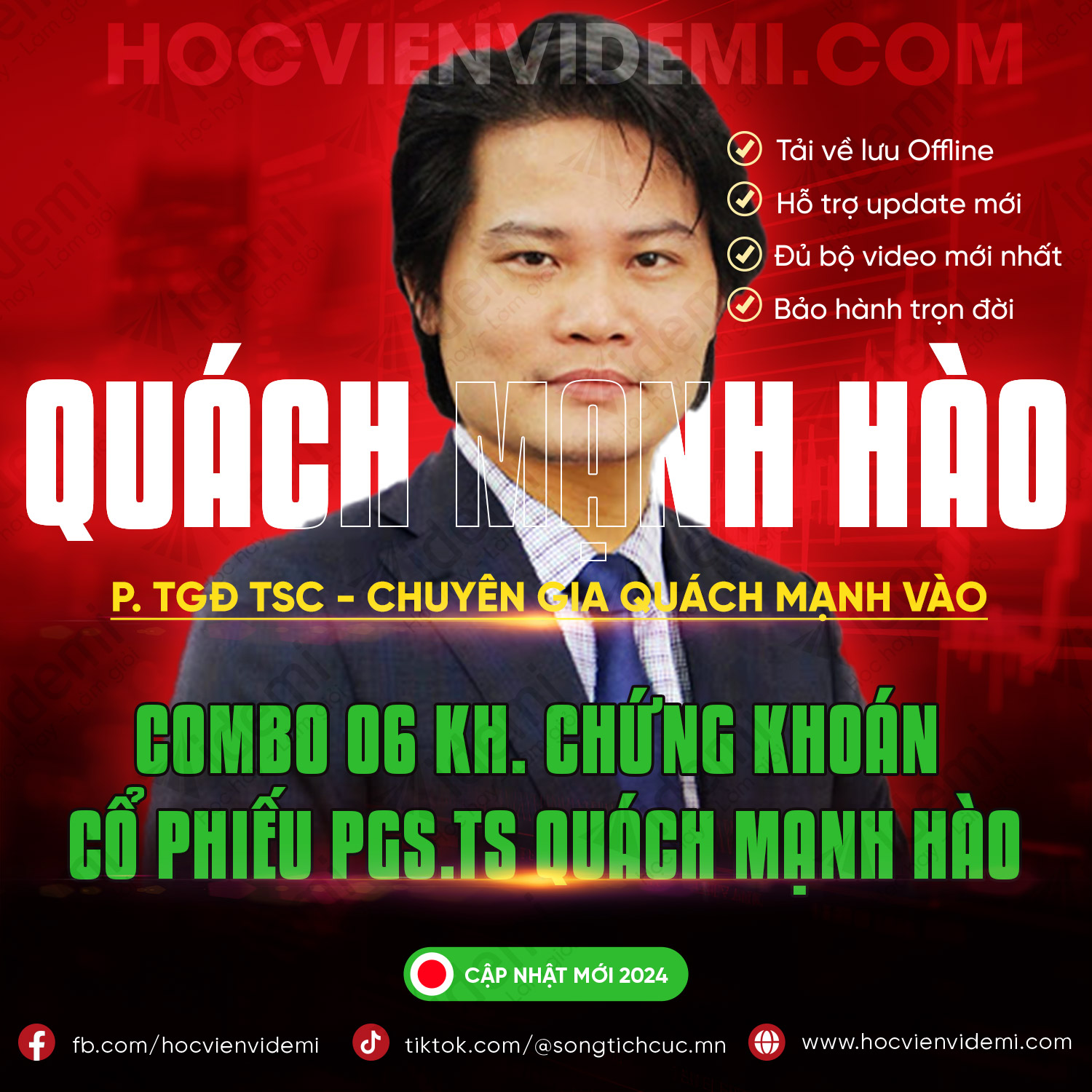 Combo khoá học quách mạnh hào