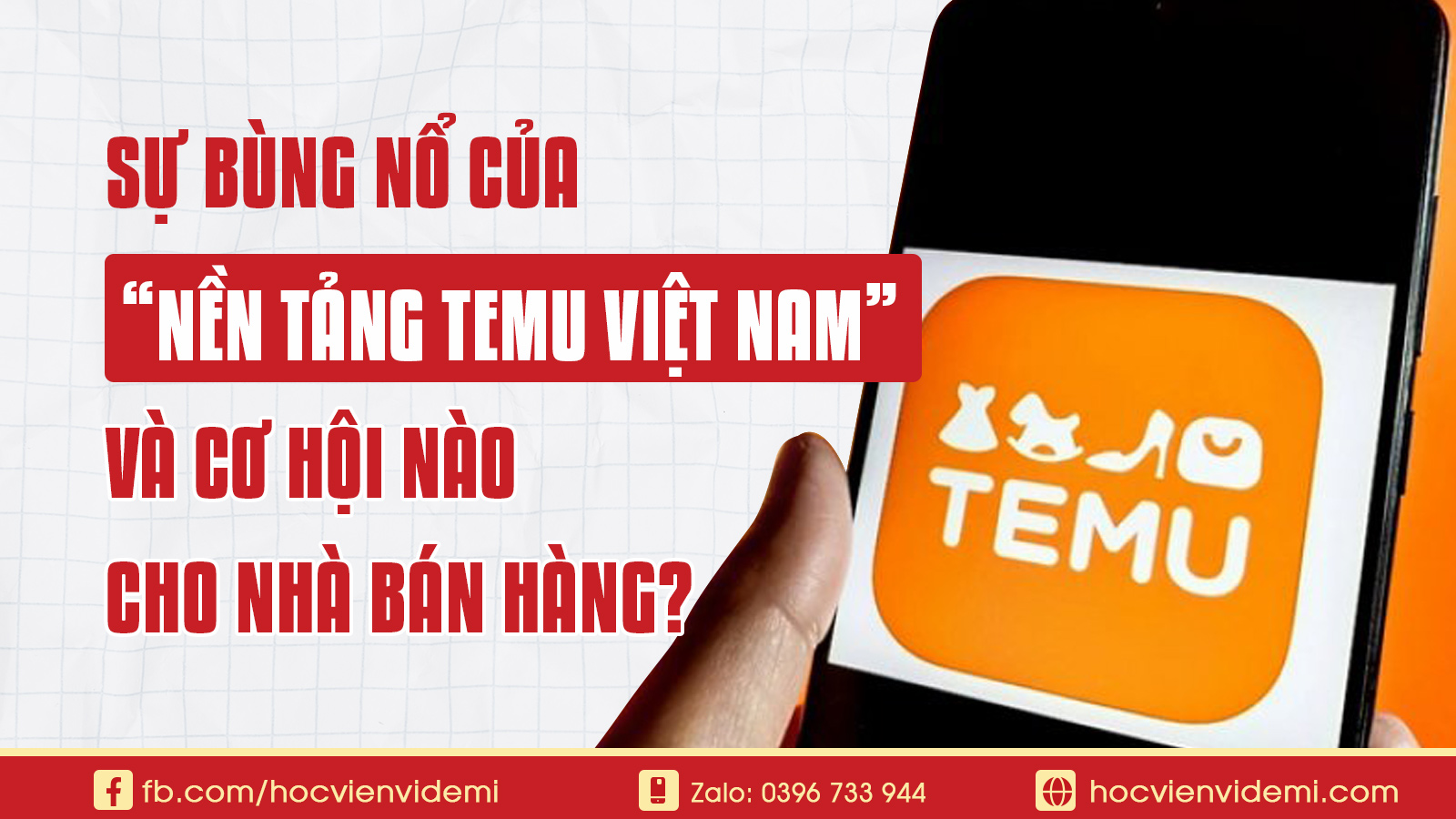 Sự Bùng Nổ Của Nền Tảng Temu Tại Việt Nam Và Cơ Hội Cho Nhà Bán Hàng