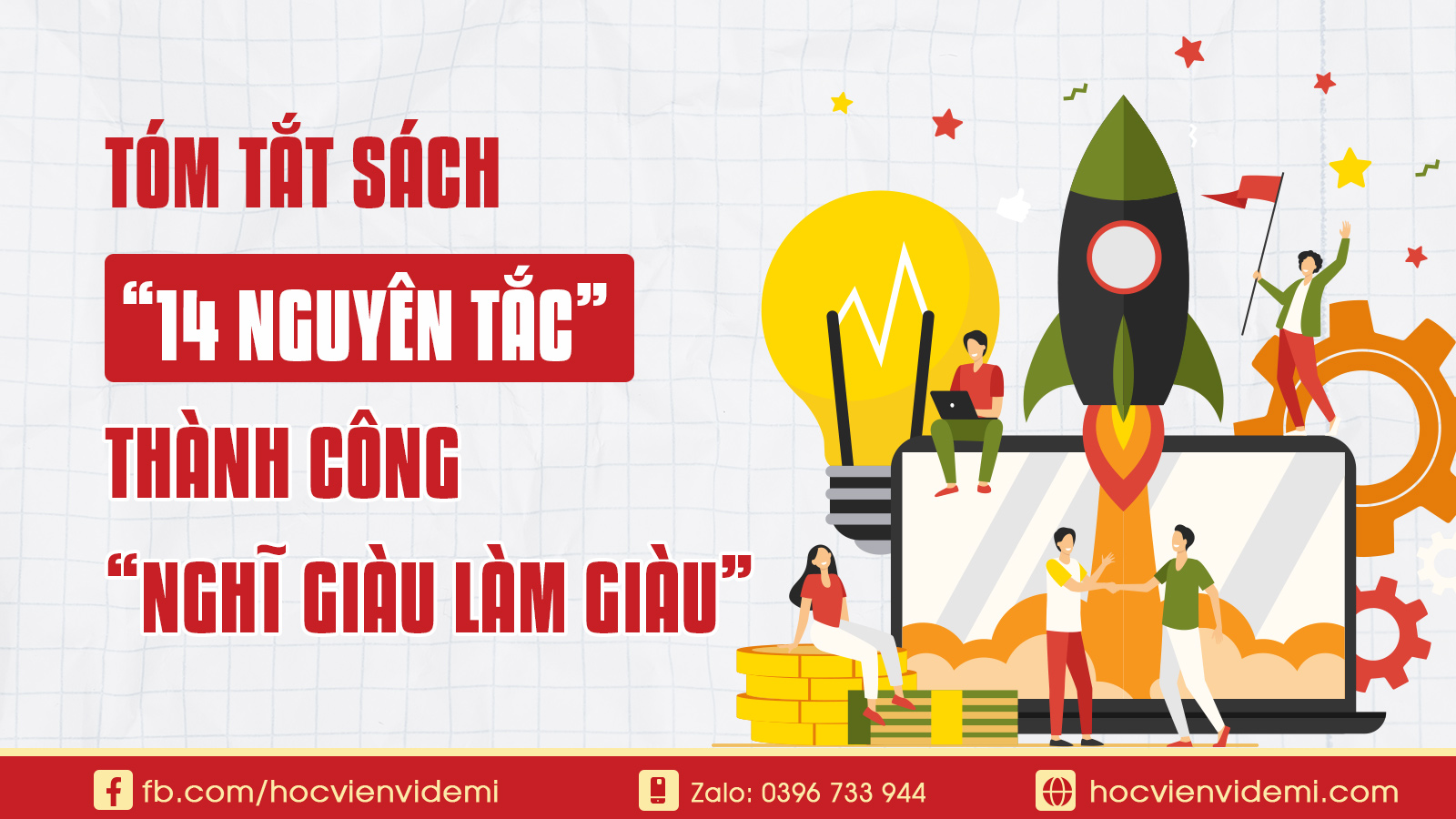 Tóm Tắt Sách 14 Nguyên Tắc Thành Công – Nghĩ Giàu Làm Giàu