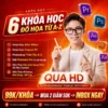 Combo 6 Khóa Học Đồ Họa, Dựng Phim Và Nhiếp Ảnh - Quạ HD