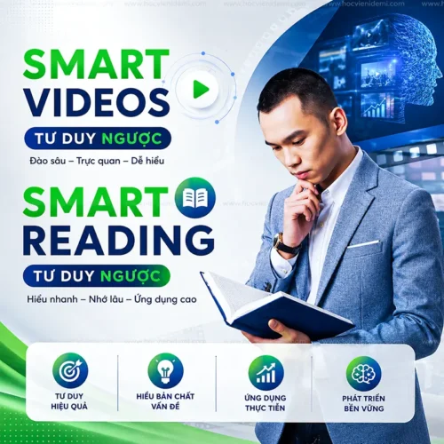 Combo 2 Khoá Smart Reading và Smart Videos Tạ Công Tuyển