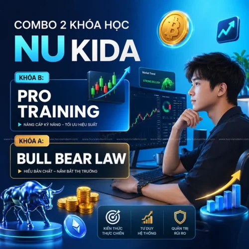 Combo Khóa học NUKIDA Khoá B: Pro Training – Khóa A: Bull Bear Law