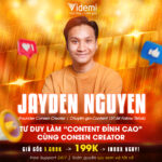 Khóa Học Content Creator Đỉnh Cao ConSen Creator - Jayden Nguyen