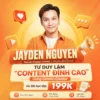 Khóa Học Content Creator Đỉnh Cao ConSen Creator - Jayden Nguyen