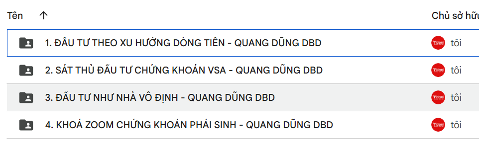 Combo 4 Khóa Học Đầu Tư Chứng Khoán Đỉnh Cao Từ Quang Dũng DBD Combo 4 Khóa Học Đầu Tư Chứng Khoán Đỉnh Cao Từ Quang Dũng DBD