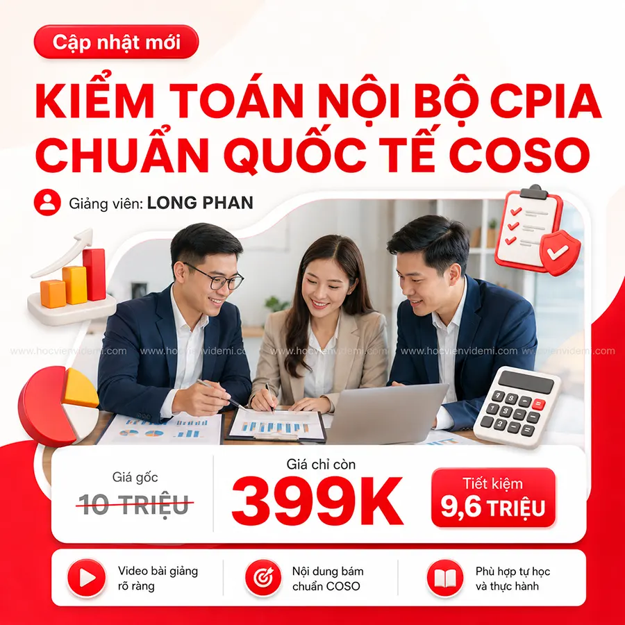 Khóa Học AFA Kiểm Toán Nội Bộ Chuẩn Quốc Tế – CPIA Chuẩn Gốc