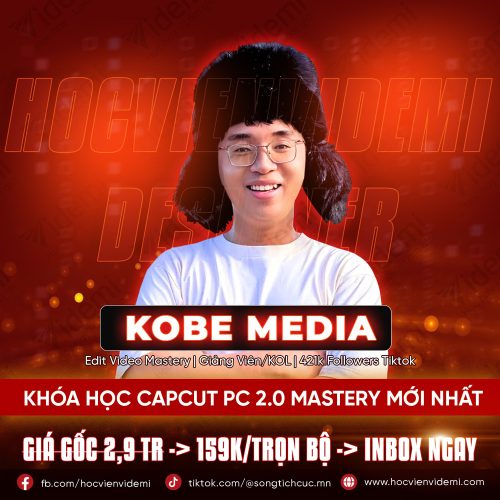 Khóa Học Capcut PC Mastery 21 Day Mới Nhất Từ Kobe Media