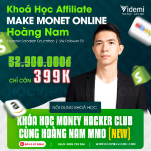 Khóa Học Money Hacker Club Hoàng Nam MMO