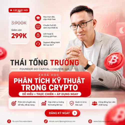 Khoá Học Phân Tích Kỹ Thuật Trong Crypto 2024 - Thái Tống Trường
