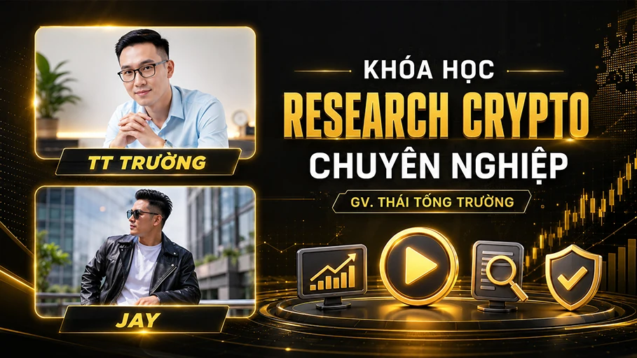 Khóa học Research Crypto Chuyên Nghiệp cùng Thái Tống Trường-Nhậu Crypto
