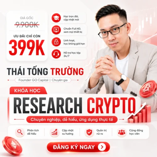 Khóa học Research Crypto Chuyên Nghiệp cùng Thái Tống Trường-Nhậu Crypto