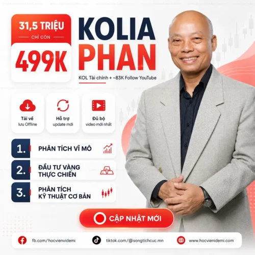Share Combo 3 Khóa Học Đầu Tư Tài Chính Kolia Phan