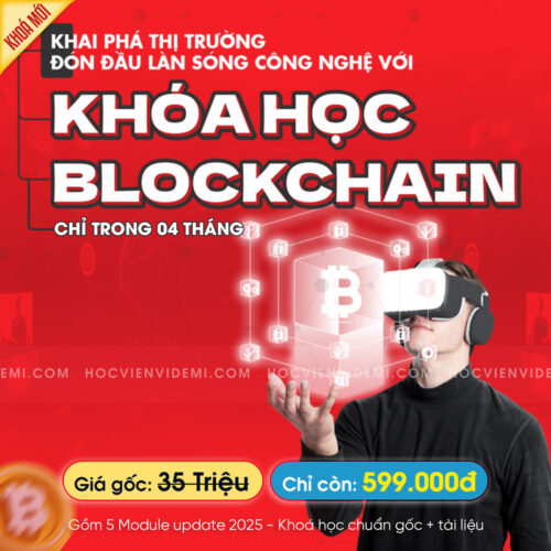 Khóa Học Blockchain Khai Phá Thị Trường, Đón Đầu Công Nghệ Sau 4 Tháng MindX Academy