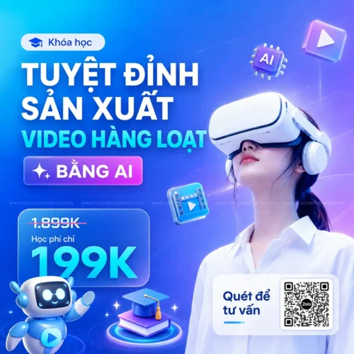 Khóa Học Tuyệt Đỉnh Sản Xuất Video Hàng Loạt Bằng AI Giảng viên Lương Minh Thanh