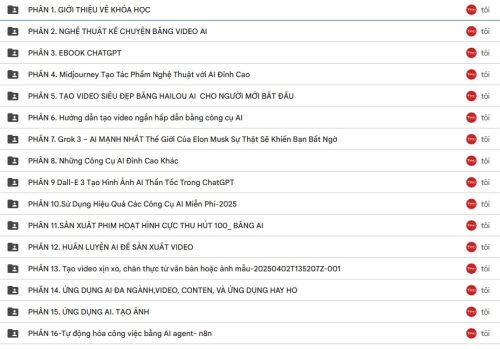 Khoá Học Ứng Dụng AI Trong Công Việc & Sáng Tạo Nội Dung Từ A-Z