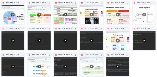 Khóa Học Data Science Machine Learning Course Python Việt Nguyễn AI