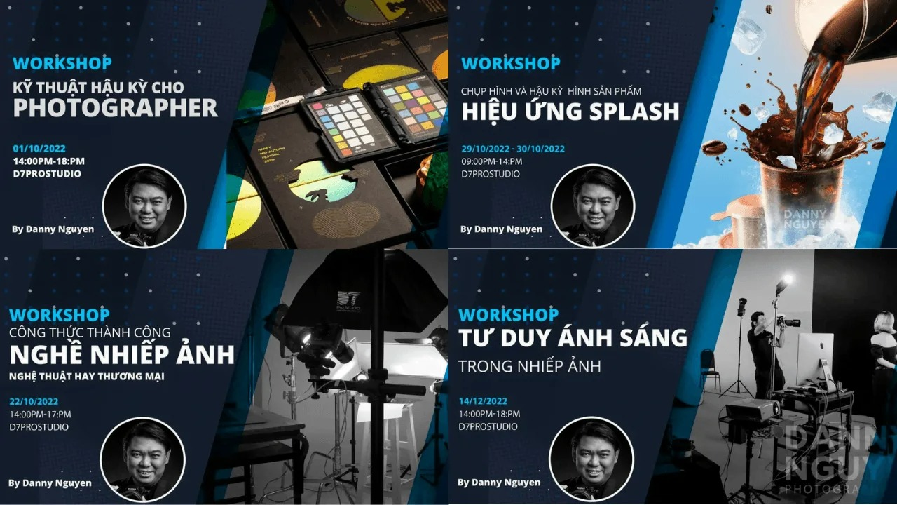  9 Khoá Học Nhiếp Ảnh, Quay Video Chuyên Nghiệp Cùng Danny Nguyễn