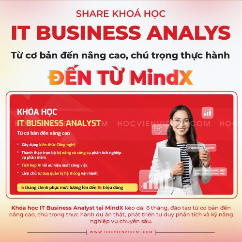 Share Khoá Học IT Business Analyst Mới Nhất 2025