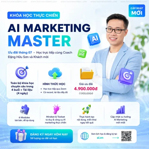 Share Khóa Học AI Marketing Master Thực Chiến Đặng Hữu Sơn #10