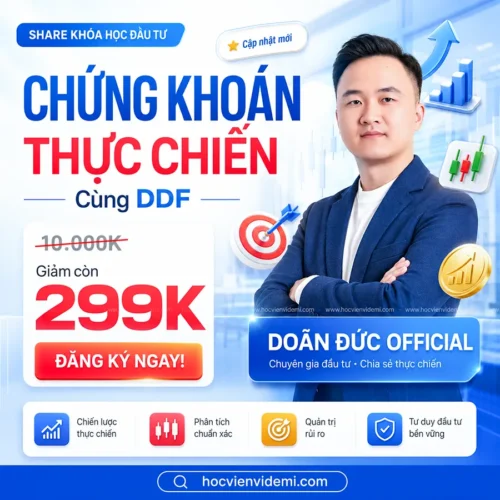 Share Khóa Học Chứng Khoán Thực Chiến DDF Coaching Zoom 1:1 Doãn Đức