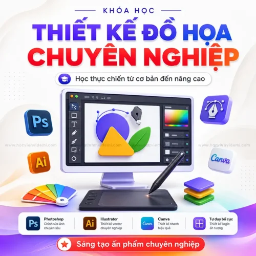 Share Khóa Học Thiết Kế Đồ Họa Chuyên Nghiệp ITPlus Academy