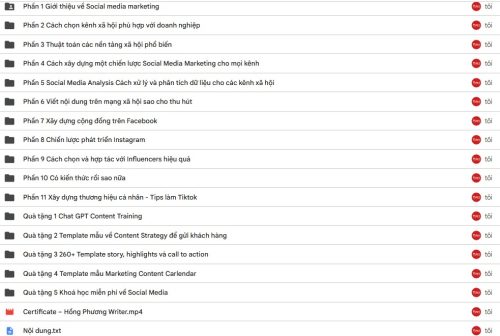 Khóa Học Social Media Manager Cùng Hồng Phương Writer Mới