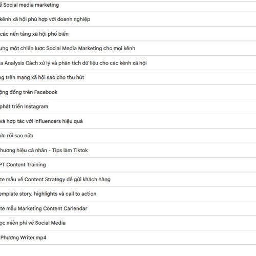 Khóa Học Social Media Manager Cùng Hồng Phương Writer Mới