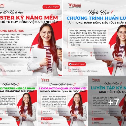 Combo 10 Khóa Học Kỹ Năng Thực Chiến Giúp Bứt Phá Sự Nghiệp 2025