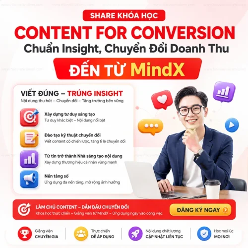 Khóa Học Content Marketing Mới Nhất – Viết Nội Dung Writer, Creator & SEO Cùng Mindx