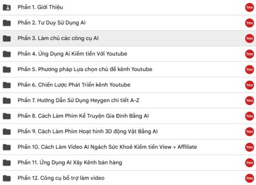 Share Khóa Học Xây Kênh Kiếm Tiền Từ Video AI Khởi Nguyên MMO - Ảnh 2