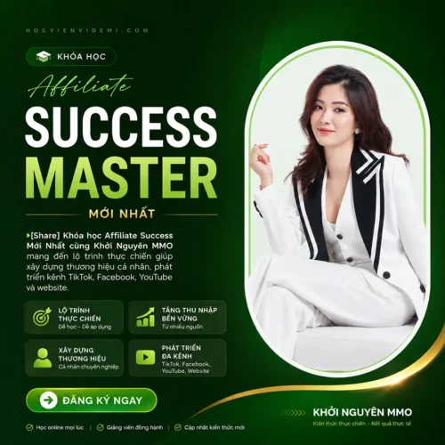 Share Khóa Học Xây Kênh Kiếm Tiền Từ Video AI Từ K. Nguyên MMO