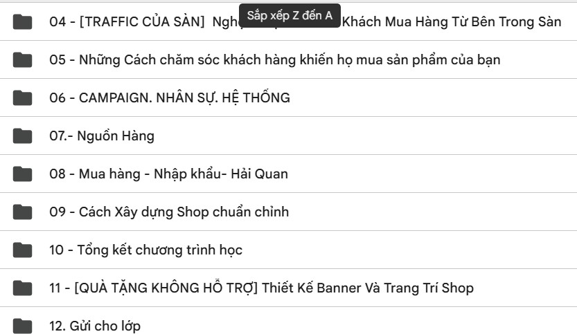 Khóa 1. Chương Trình Shopee Cơ Bản dành Cho Người Mới Bắt Đầu
