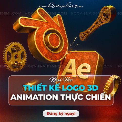 Khóa Học Thiết Kế Logo Animation 3D Thực Chiến
