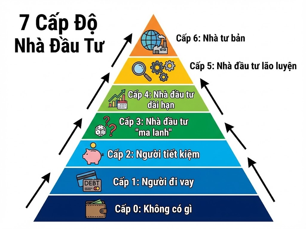 Bạn Đang Ở Đâu? 7 Cấp Độ Của Nhà Đầu Tư Bạn Đang Ở Đâu? 7 Cấp Độ Của Nhà Đầu Tư