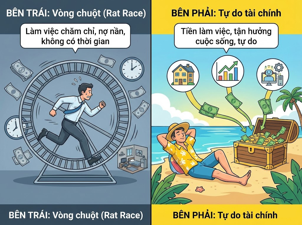 Sự Khác Biệt Cốt Lõi: Tại Sao Người Giàu Ngày Càng Giàu?